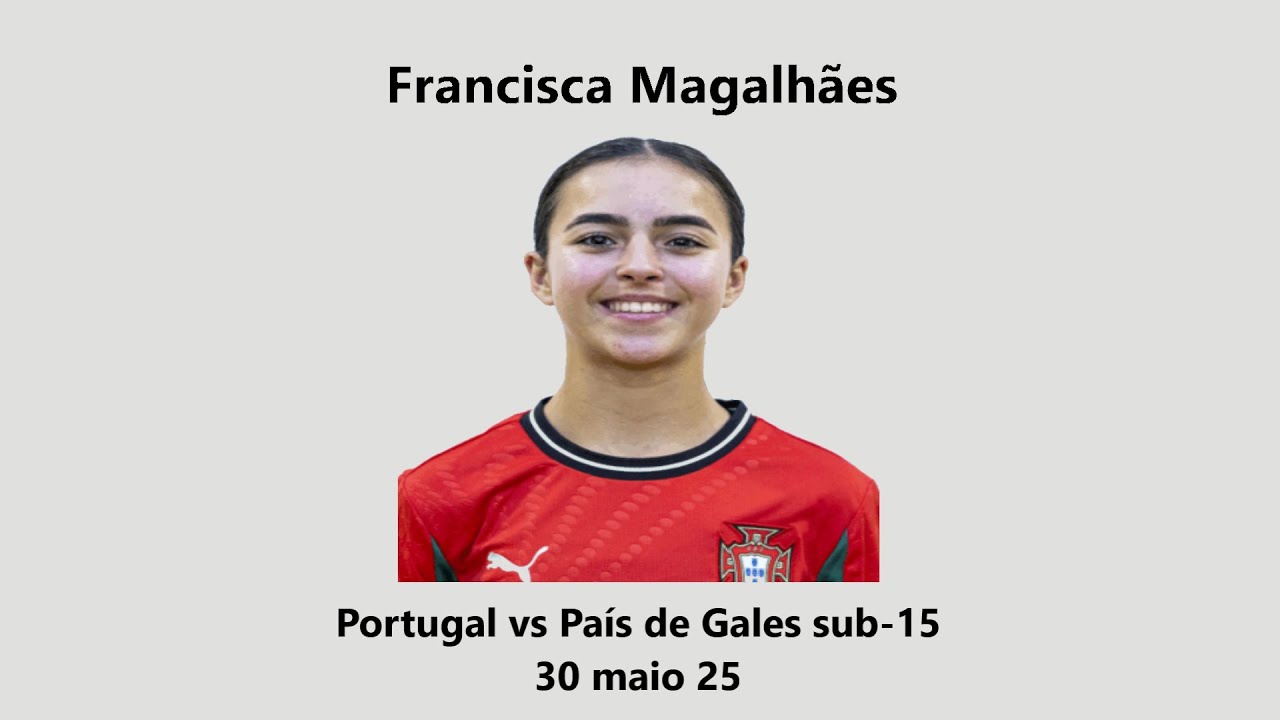 Francisca Magalhães (MAC) - Nº20 - Portugal vs Gales sub-15 (30/5/25)