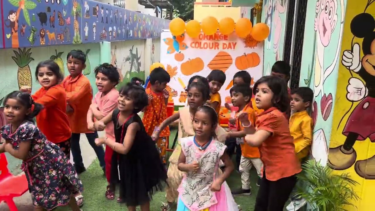 Orange Colour Day Dance #PP2 (2023-24)