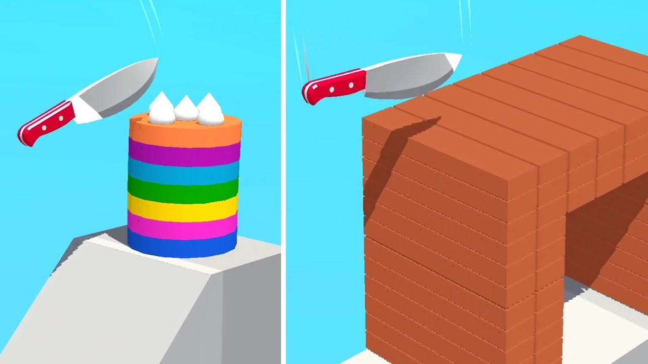 Slice It All Gameplay! Satisfying and Relaxing ASMR Slicing Gameplay Video NEW UPDATE