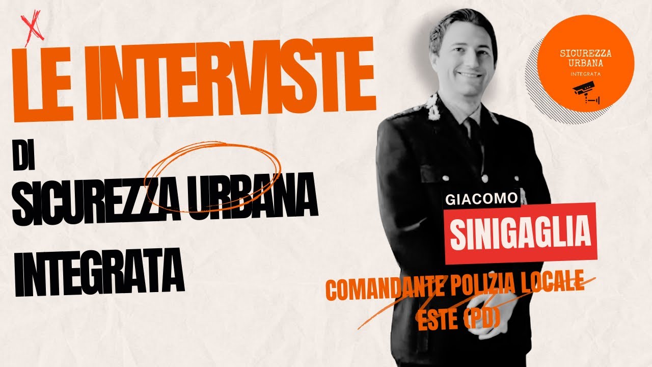 🎤LE INTERVISTE🎤 : Giacomo Sinigaglia - Comandante Polizia Locale Este ( PD )