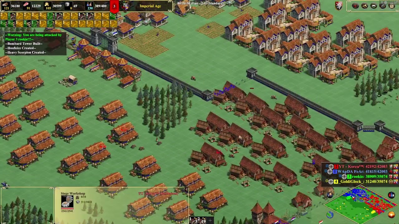 Aoe2DE - 2v2 Goldie & Rookie With Countered Civs