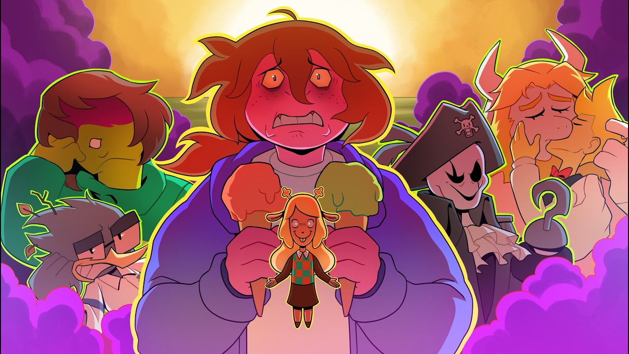 DELTARUNE CHAPTER 5 ANIMATIONS BY CRITICAL BONK