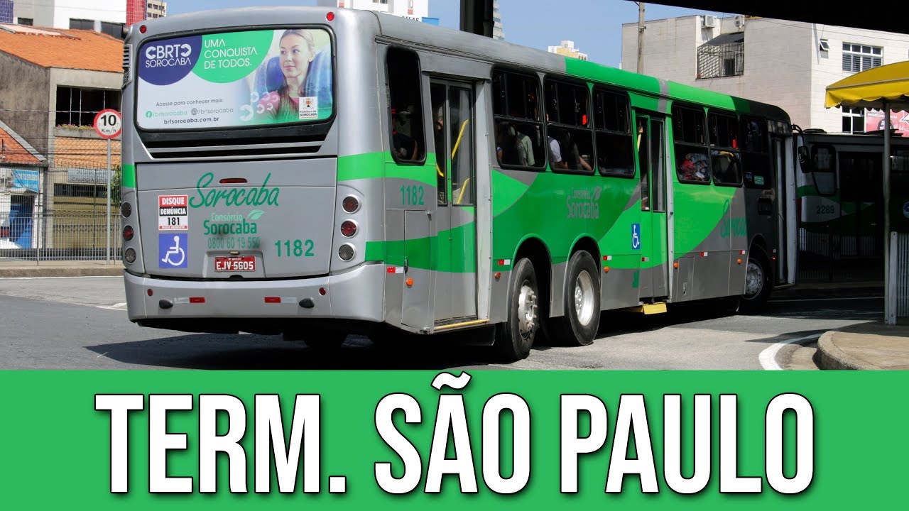 Terminal São Paulo (Sorocaba/SP) - Movimentação de Ônibus #120