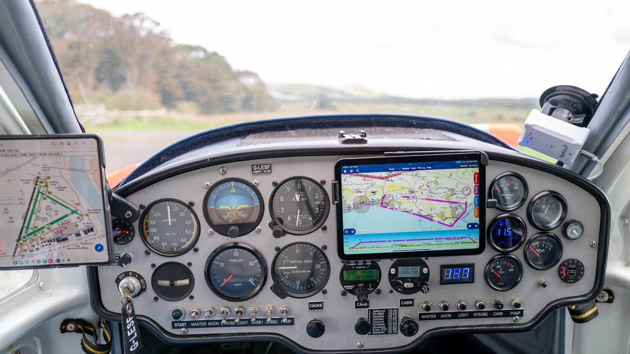 A quick spin around the block in a Jabiru UL-450