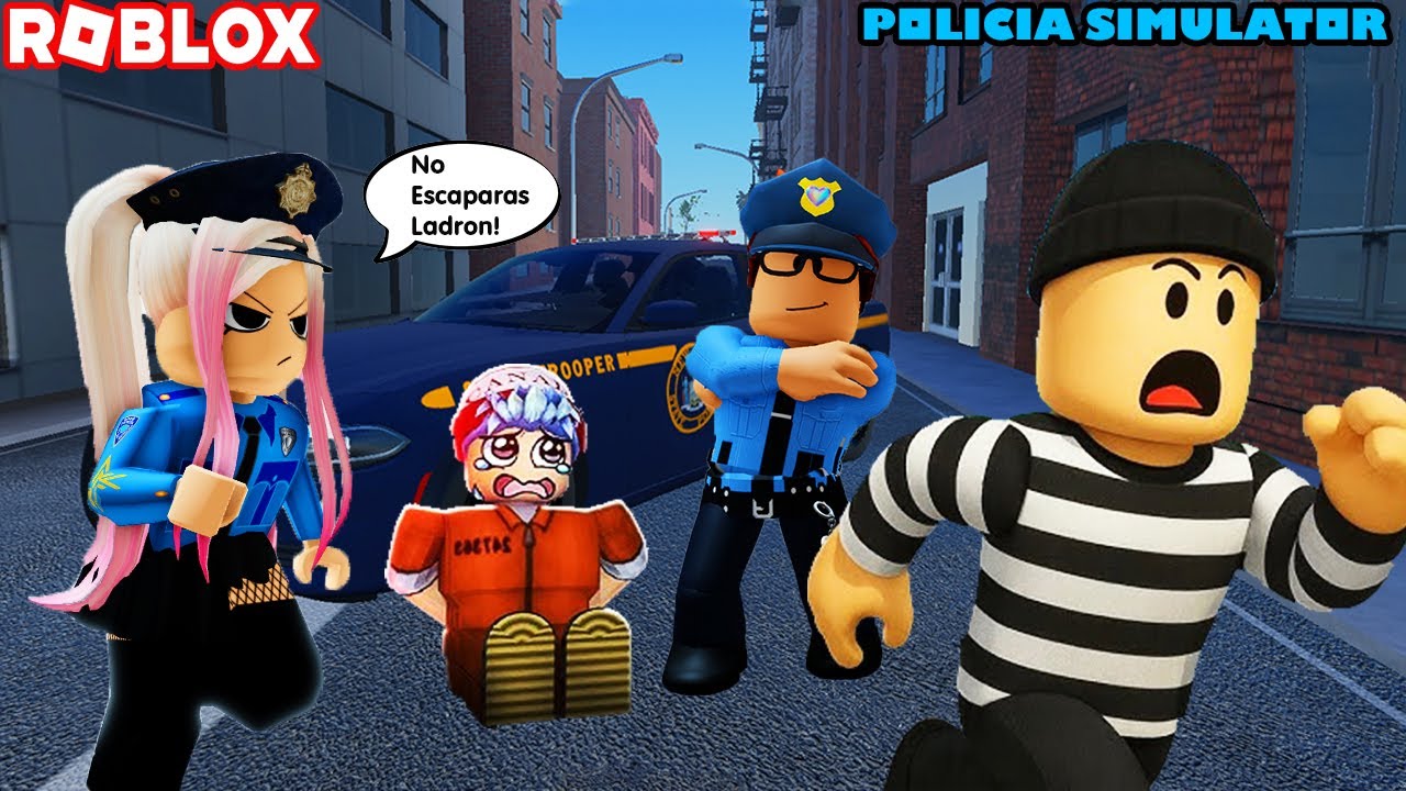 Somos Unos Policías Atrapando Ladrones, Controlando Disturbios En La Ciudad! 😎👮‍♀️👮‍♂️