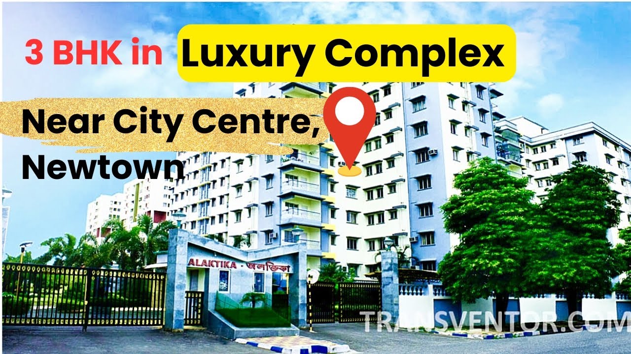 Beautiful 3 BHK flat with all modern amenities near Newtown metro station HIDCO area#3bhkflat 