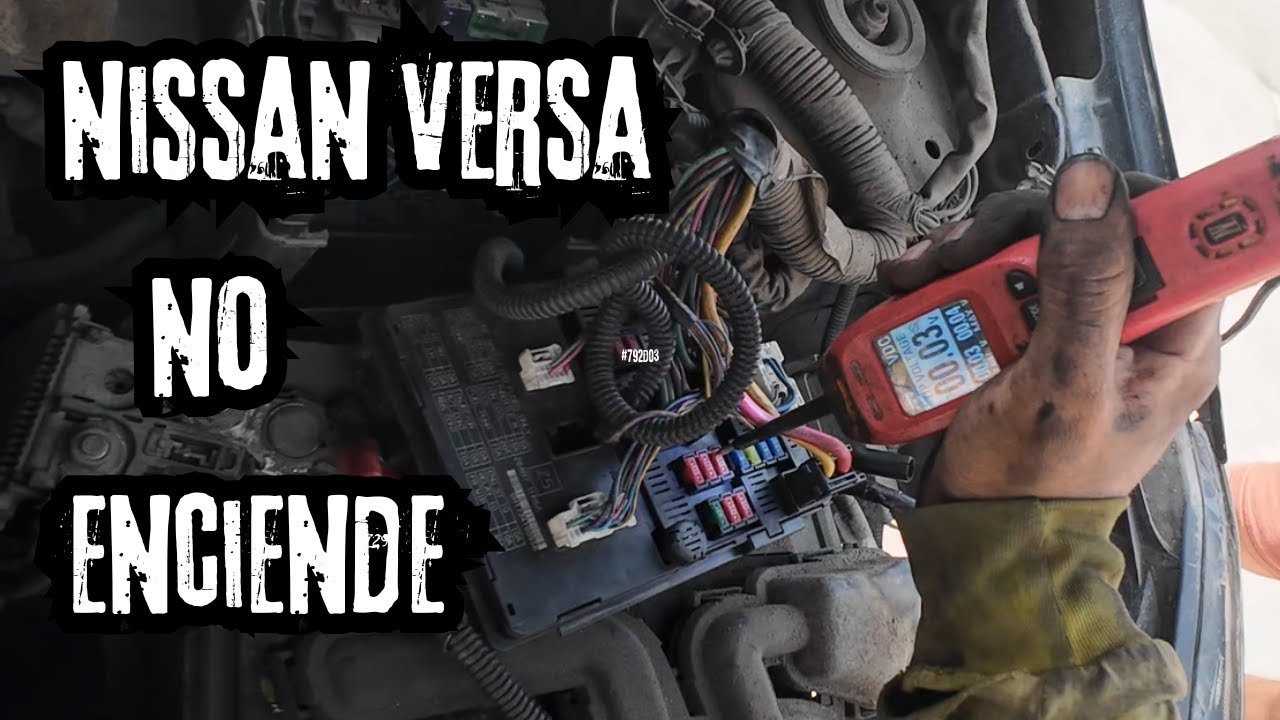 Mi Nissan Versa no enciende ¿Cómo revisarlo paso a paso?