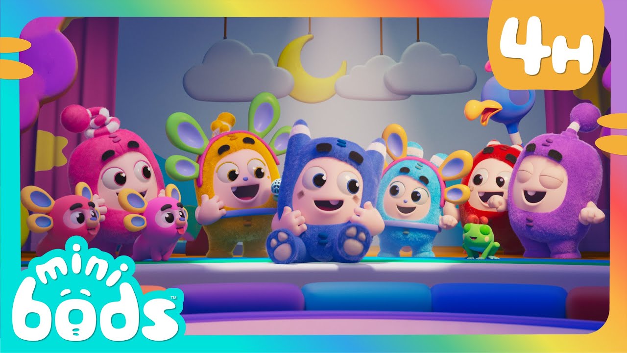 Too Shy For Showtime | Minibods | Preschool Cartoons