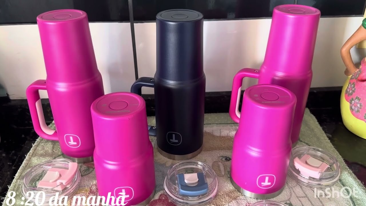 TESTANDO BIG T PINK TUPPERWARE 💝