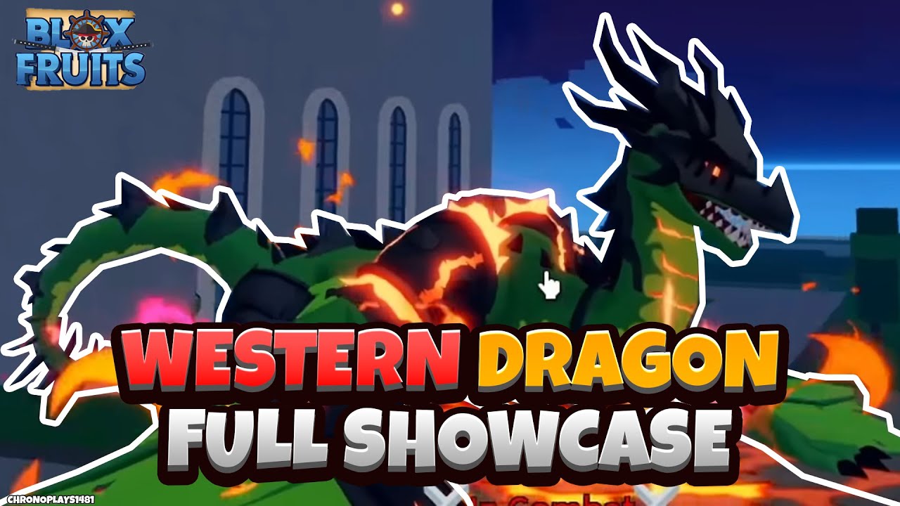 ПОЛНАЯ ВИТРИНА Western Dragon! (Обновление Blox Fruits Dragon)