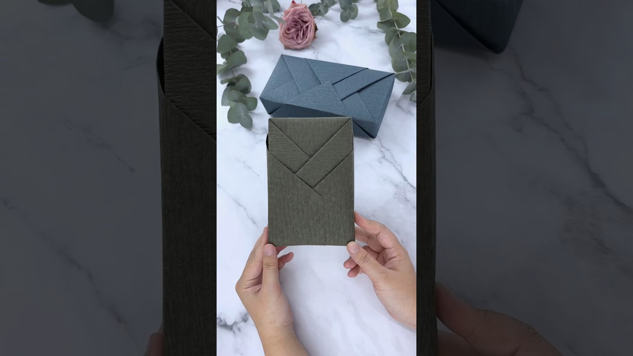 Gift Wrapping | Rectangular Gift Wrapping Tutorial #shorts #giftwrapping