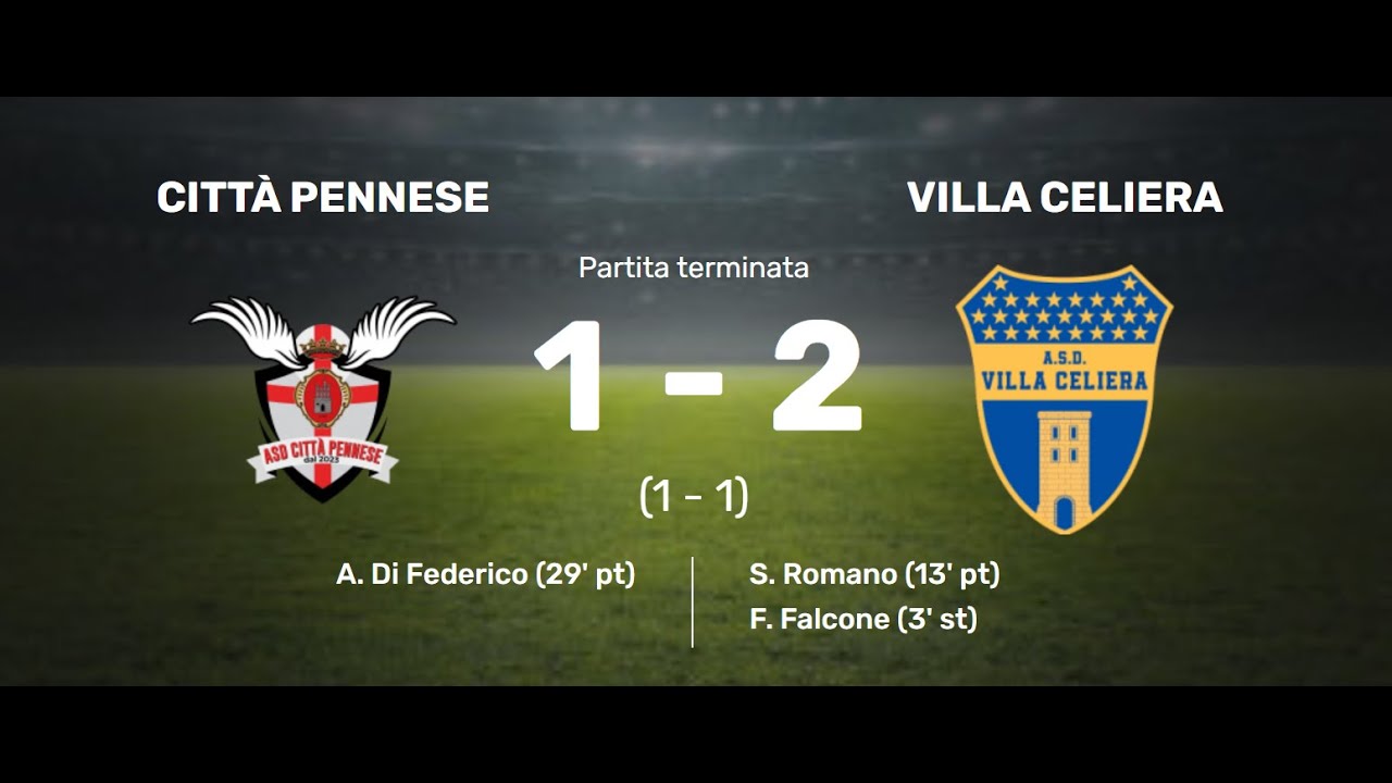 27-09-2025 CITTA' PENNESE - VILLA CELIERA
