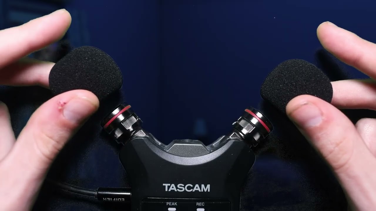 ASMR VERY NICE SOUNDS ON TASCAM😴YOU MUST LIKE IT