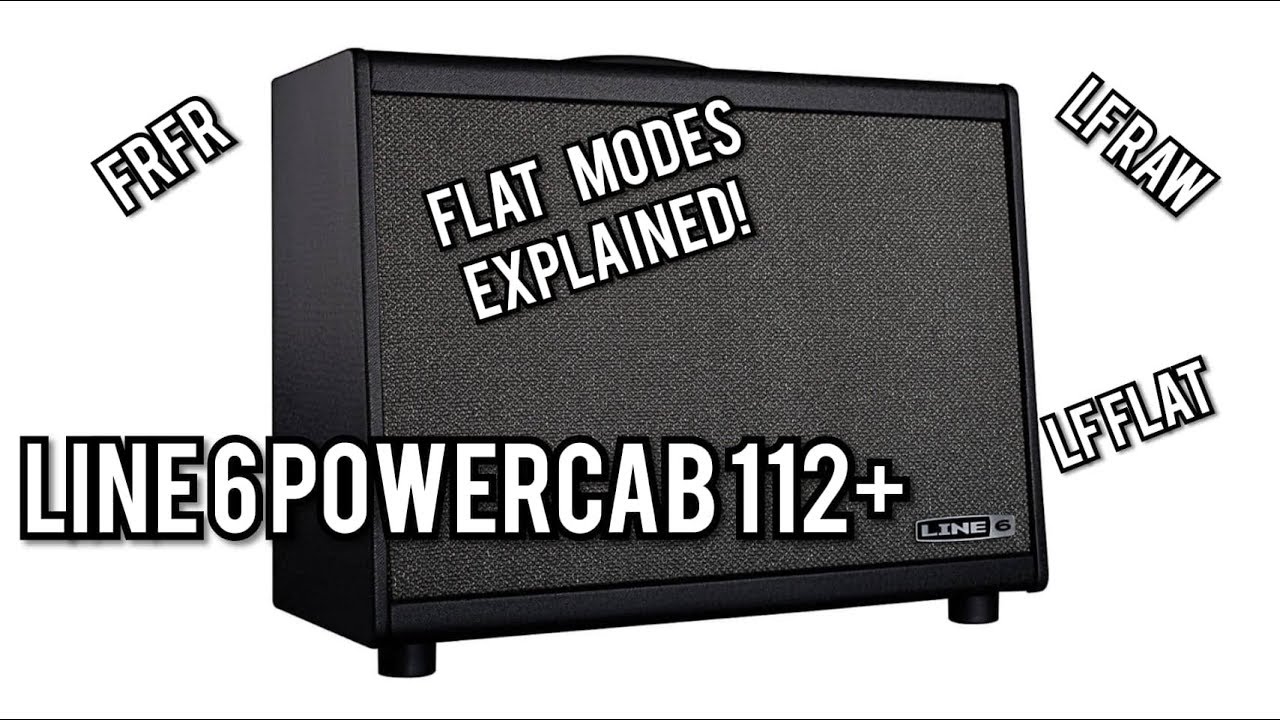 Line 6 Powercab 112 Plus Flat Modes + Descriptions