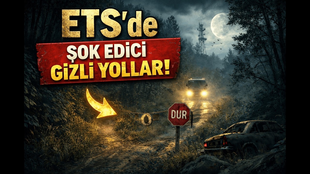 ETS2 - SİZ BU GİZLİ YOLLARI BULDUNUZ MU? | GİZLİ YOLLAR #1 🚛