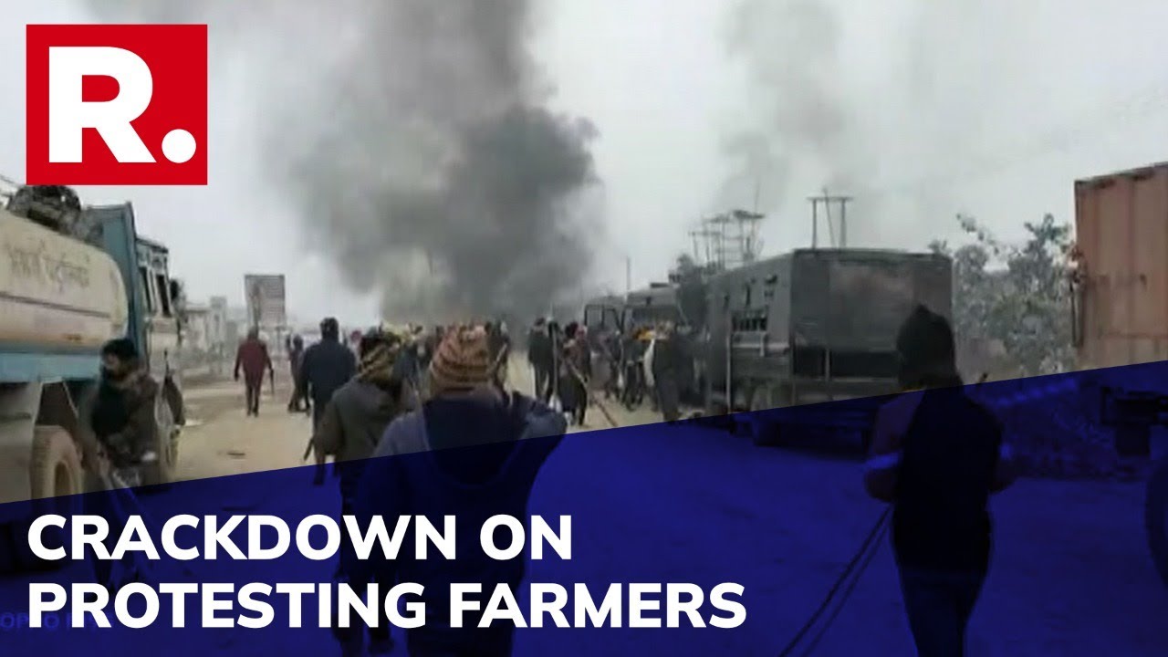 Police Lathicharge On Protesting Farmers In Bihar's Buxar