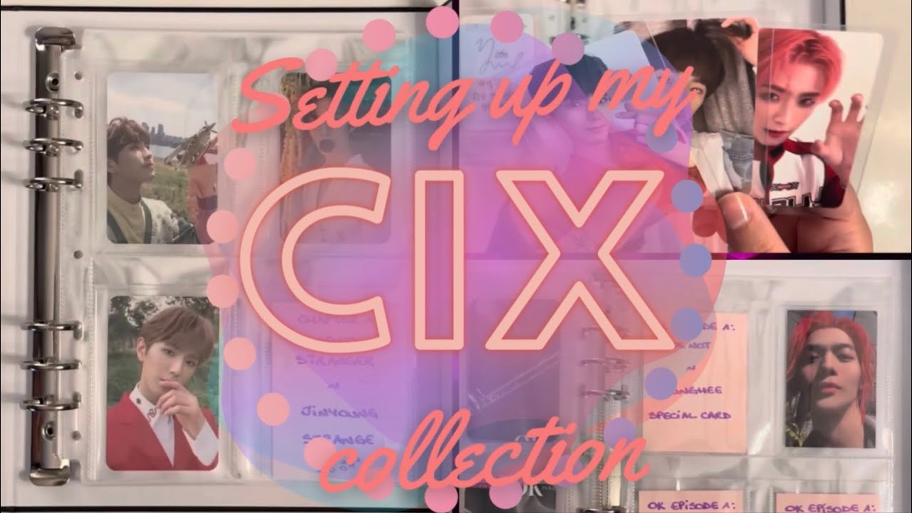 Starting my CIX collection! 🍁 [setting up and storing for Yonghee and Jinyoung]