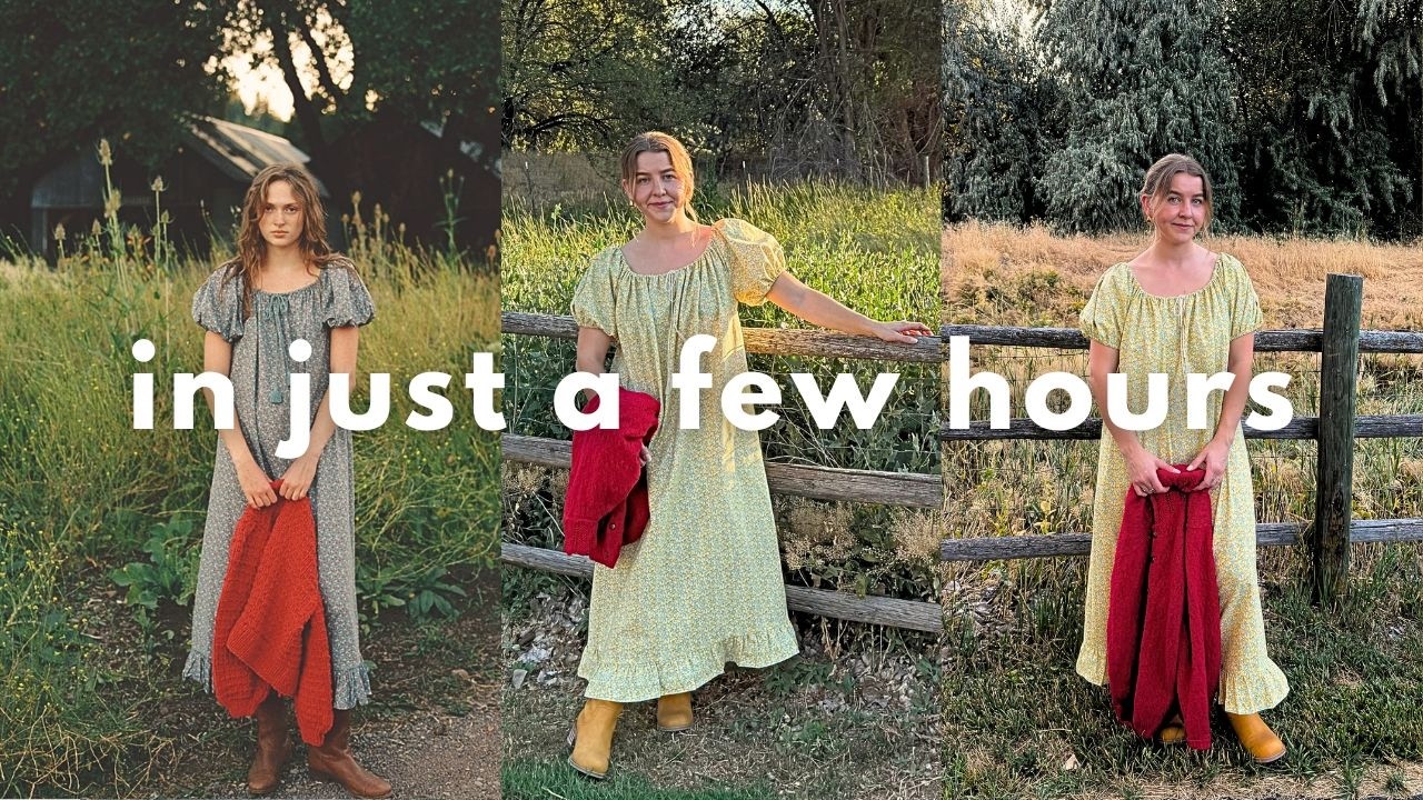 Recreating a Christy Dawn Dress
