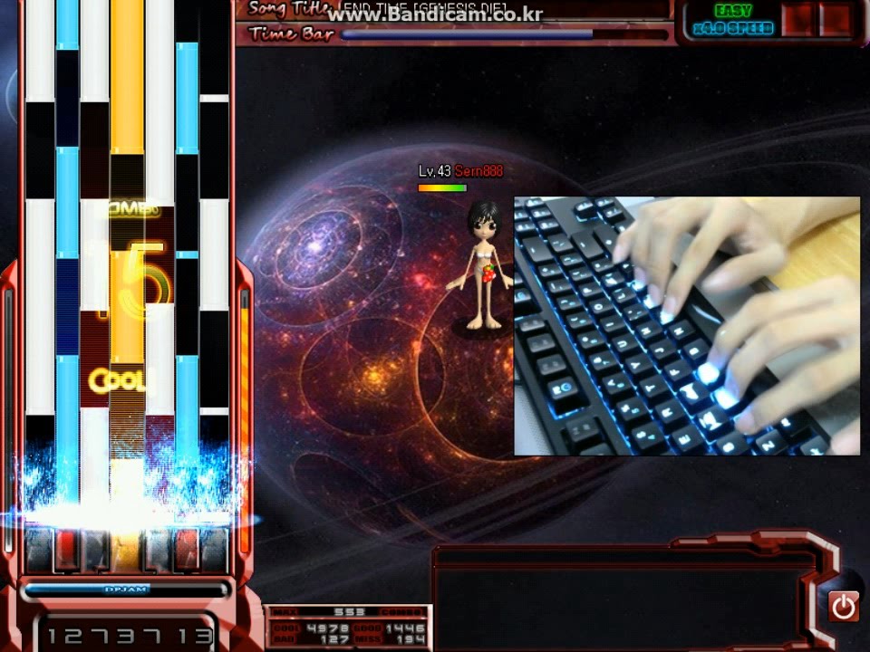 O2Jam Lv.223 END TIME [GENESIS DIE] (Player:Sern888)