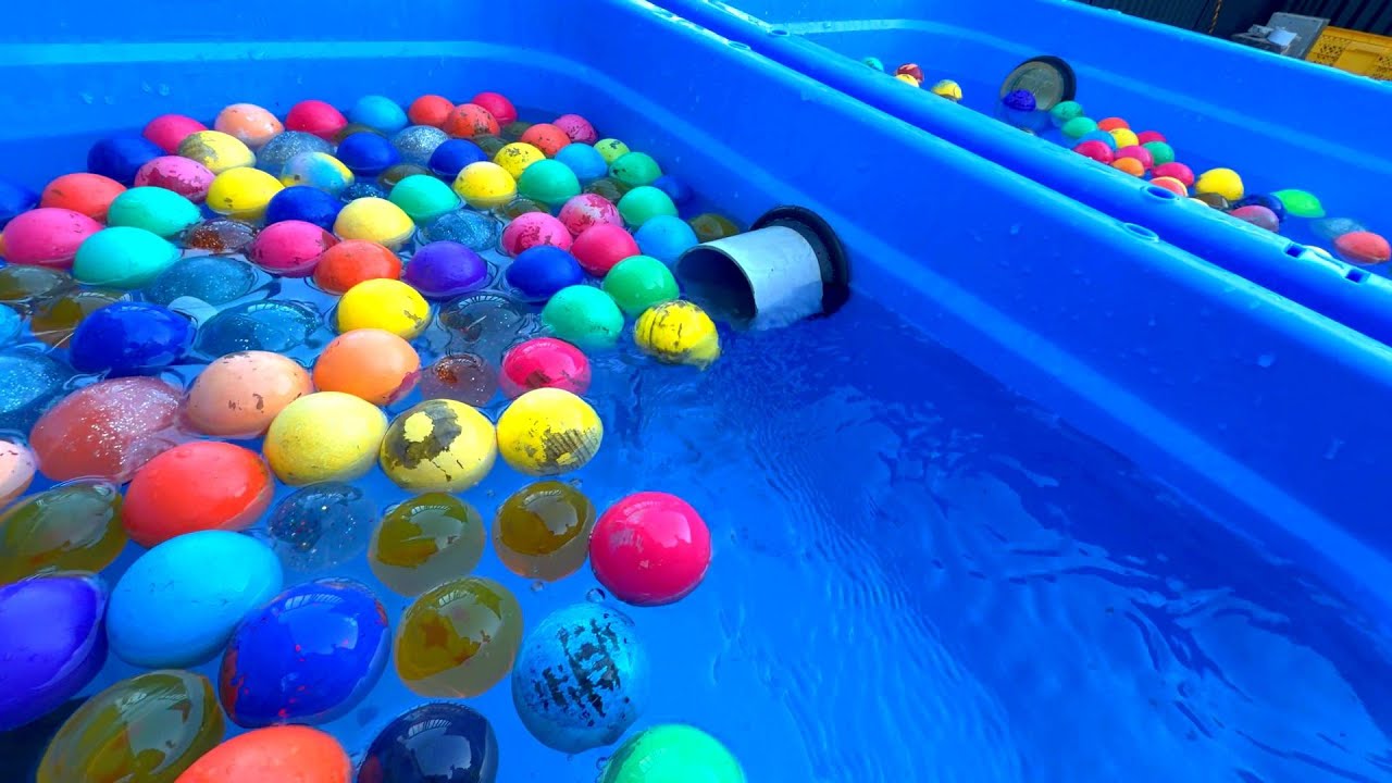 Water Marble Run ⭐ A comfortable way to play with water and marbles 