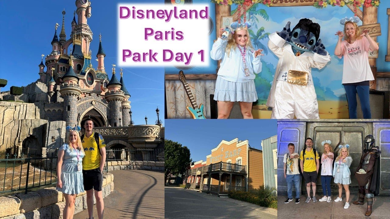 DISNEYLAND PARIS - Park Day 1 - Stars on Parade,  Royal Banquet! With Disabilities/ Severe Allergies