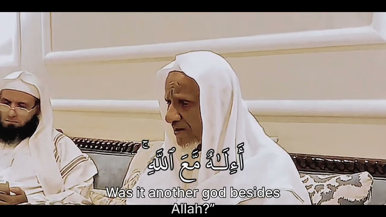 Verses of Surah Al-Naml recited by Ahmad Khalil Shaheen.