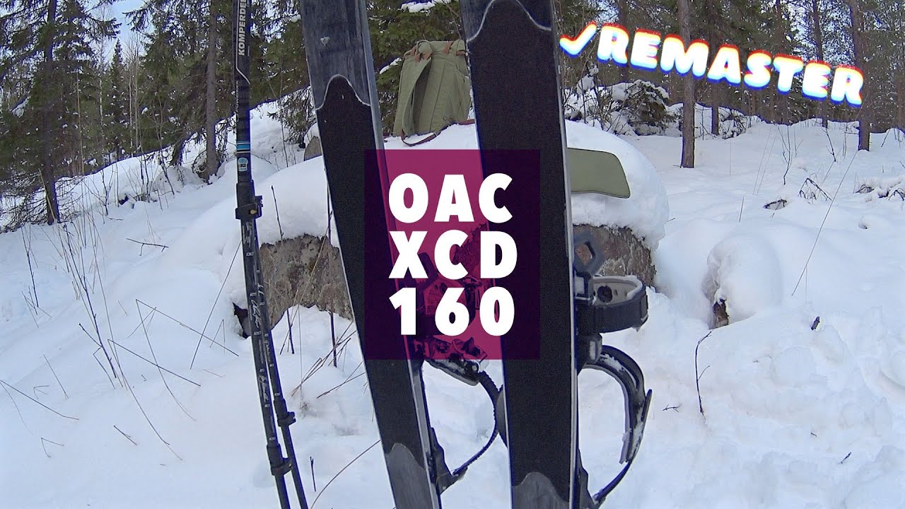 Esittely - OAC XCD 160 Liukulumikengat (2026 remasteroitu)