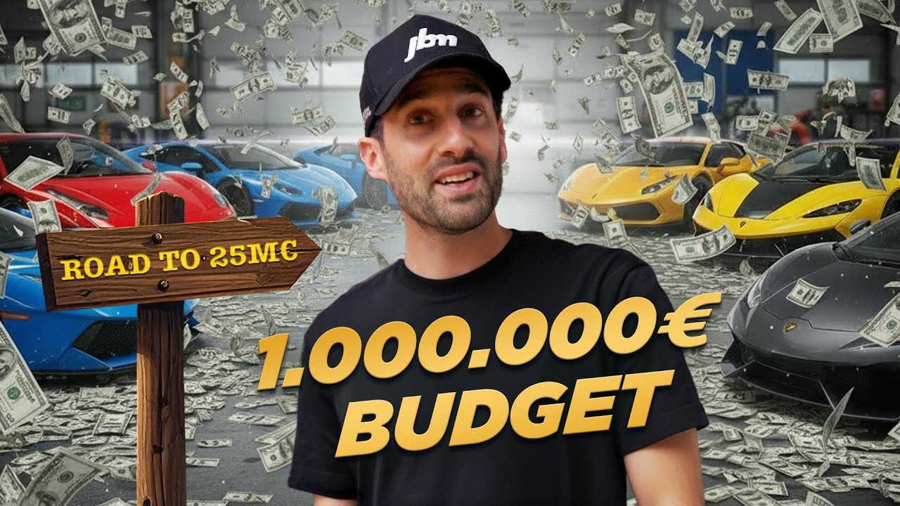 1.000.000€ in NUR 7 TAGEN für SPORTWAGEN!😳 Unser WAHNSINNS-PLAN für 2025!