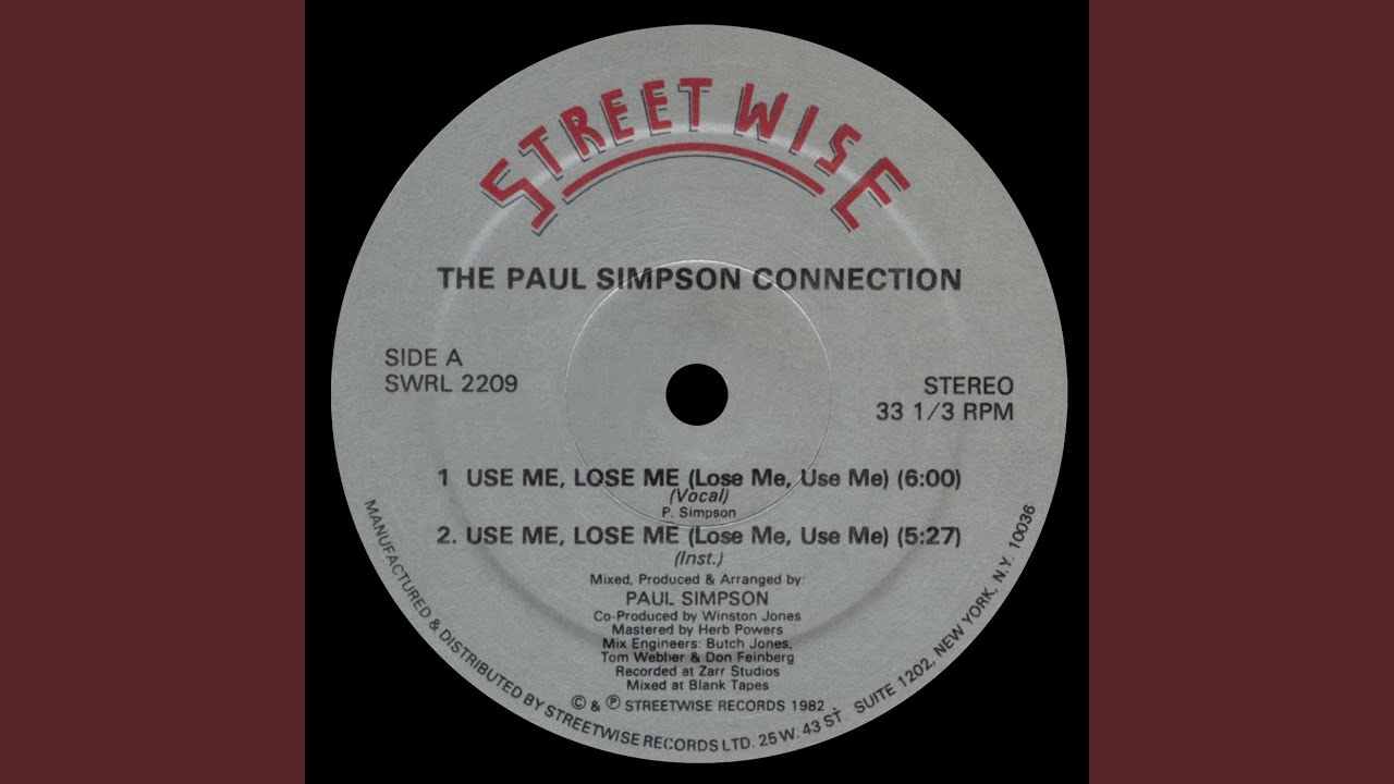 Use Me Lose Me (Lose Me, Use Me)