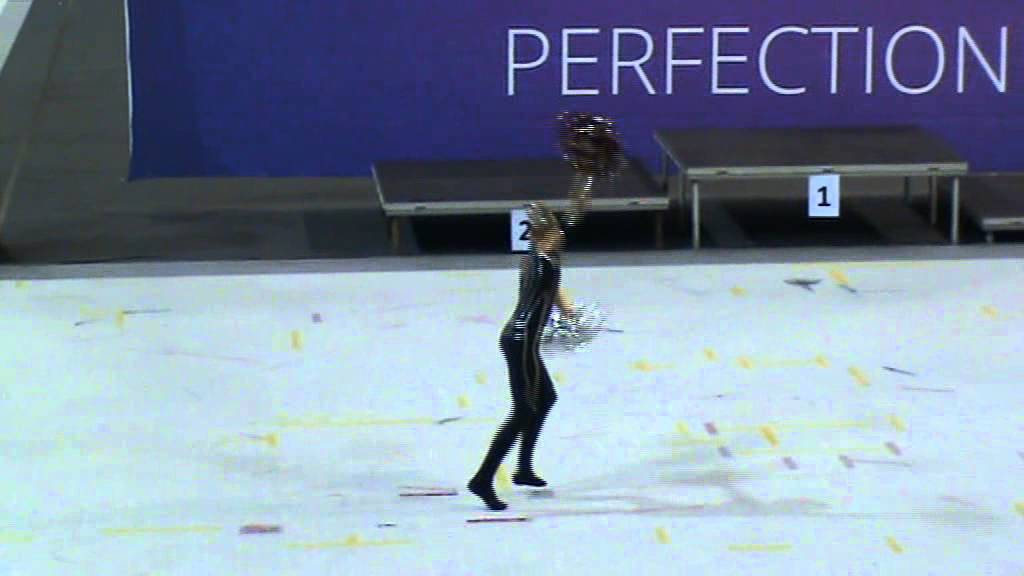 ME 2015 Brno - kadetky solo pom - Kristýna Kunčarová - 1.místo