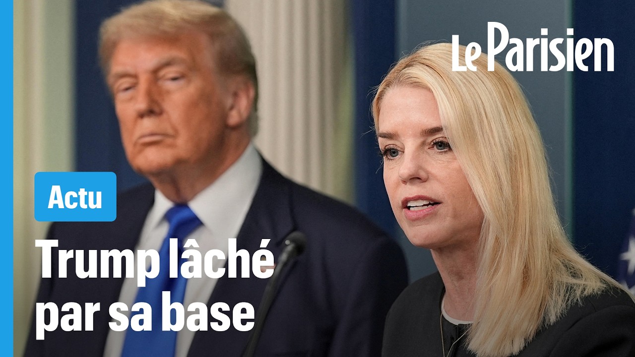 Après avoir soufflé sur les braises, Donald Trump s'embourbe dans l'affaire Epstein