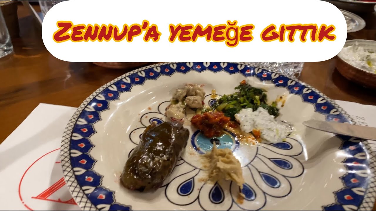 Zennup’a yemeğe gittik/hesap ne kadar geldi?/fiyatlar nasıl?/fişekhane/vlog #zennup #fişekhane