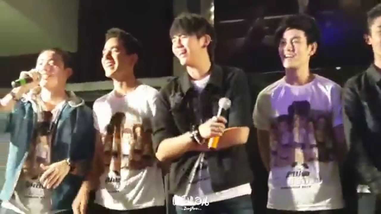 141012 Road Show วัยเป้งงนักเลงขาสั้น ที่พารากอน - แนะนำตัวเอง #wewaipang