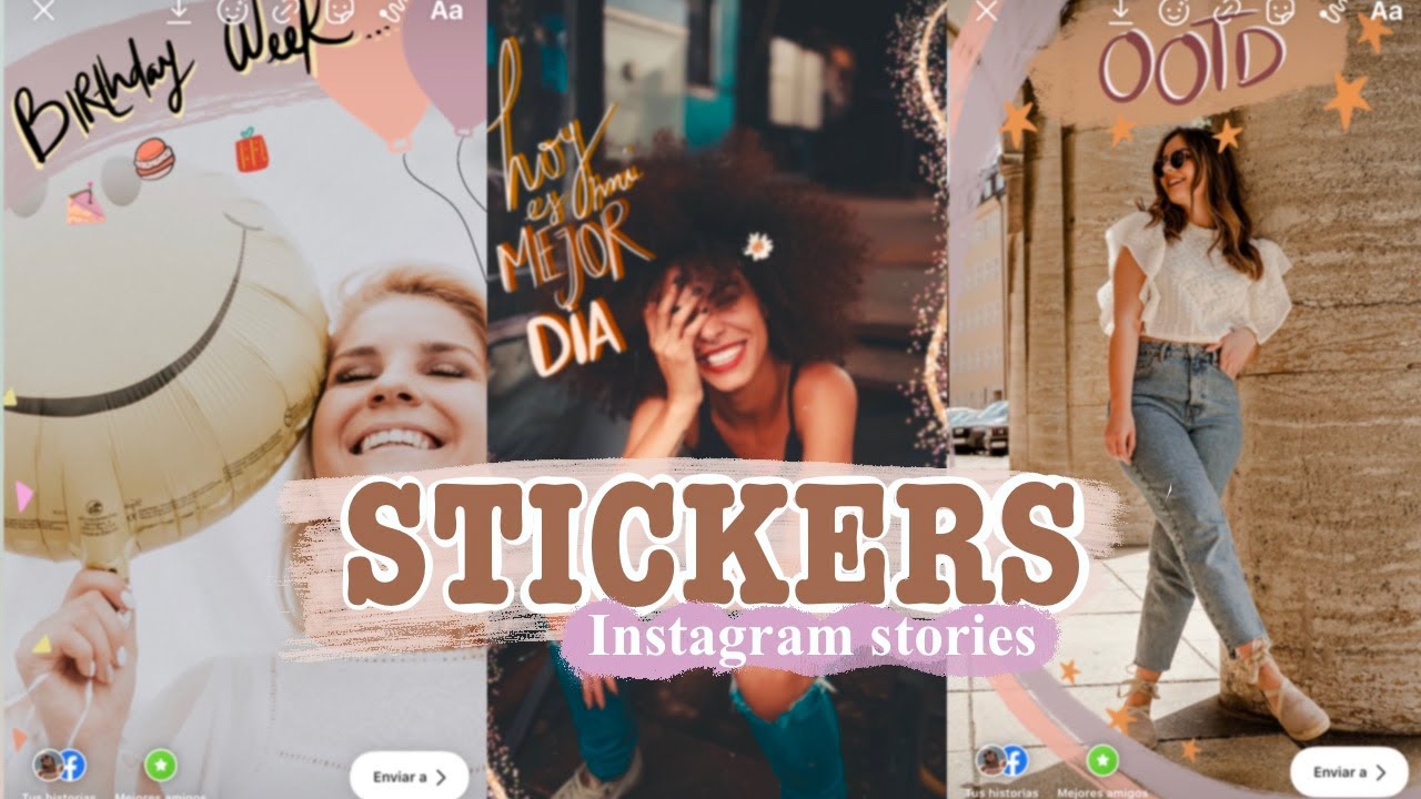 STICKERS para INSTAGRAM STORIES GRATIS!!