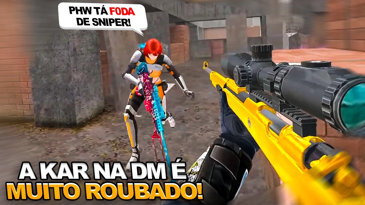SNIPER NO MODO RUSH! LIMPEI A BASE DELES NA DM! - Point Blank