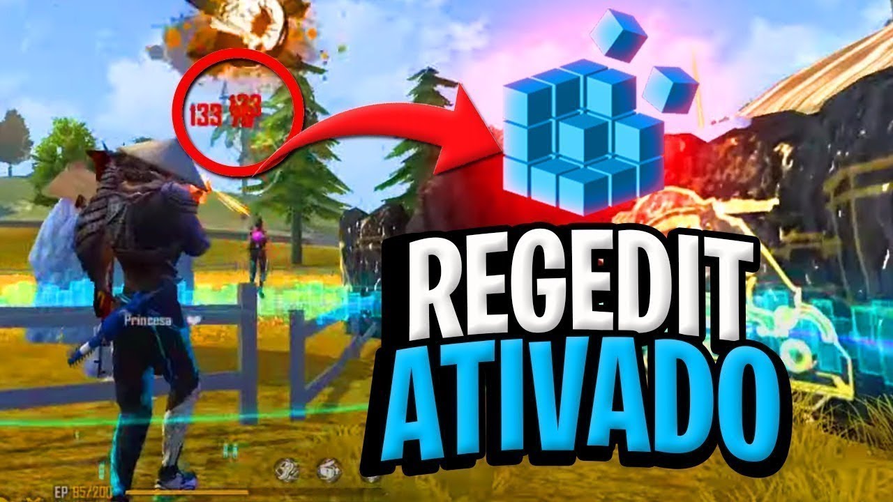🔥FF AGORA🔥 TO DE REGEDIT?🔥PRO PLAYER DO REGIS DE 1 CENTAVO 🙀
