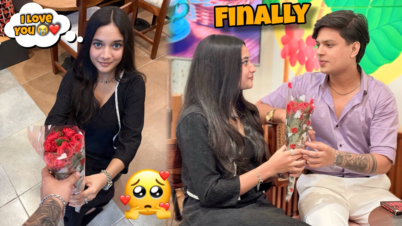 Finally She Proposed￼ Me😍 & I Said??