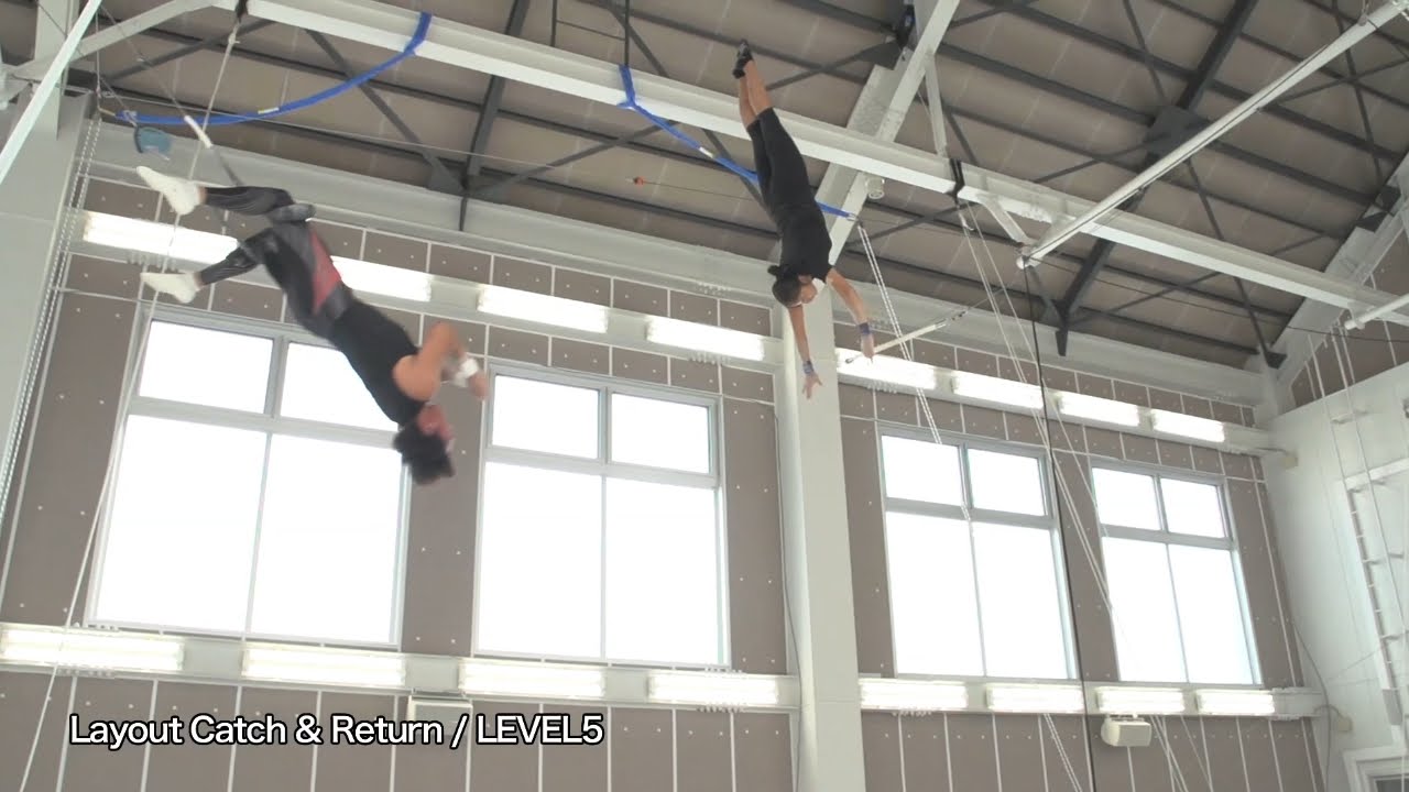 旧）25LEVEL5 Layout Catch & Return　：　Fly'n Fit　trapeze studio　空中ブランコ