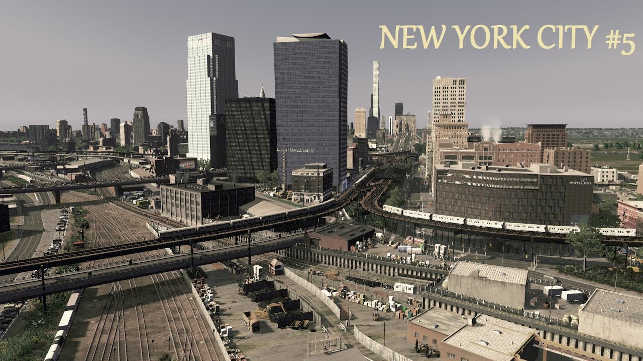 Cities Skylines : New York City - Long Island City  (Ep.5)
