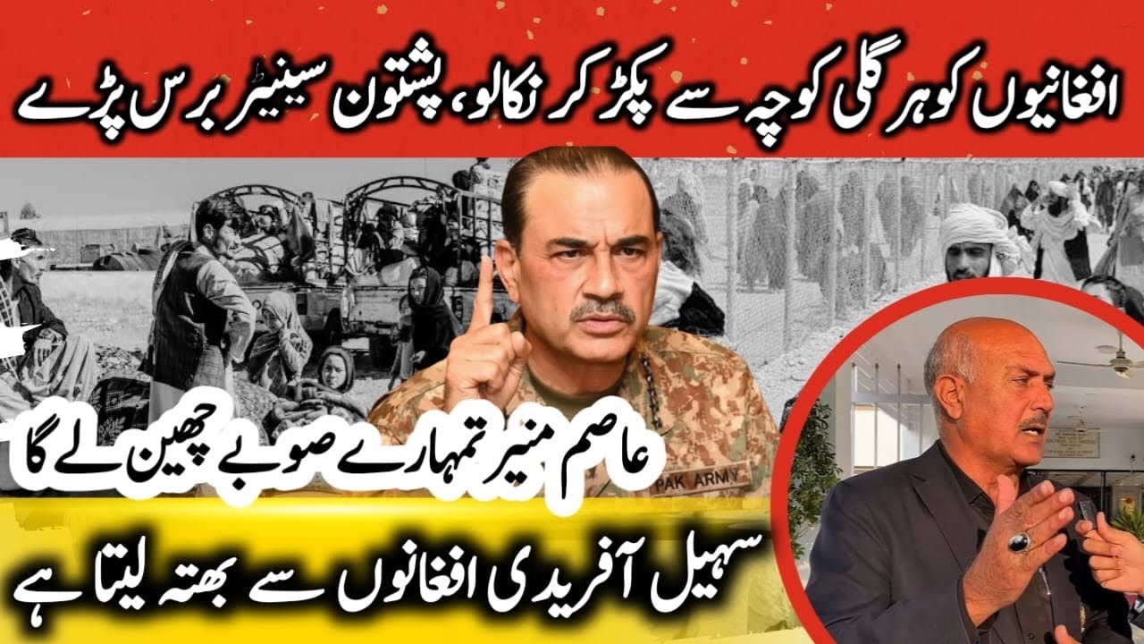 Afghan Refugee Policy Under Fire| KP Assembly Explodes Over Refugees issue| PTI supporter of afghan 