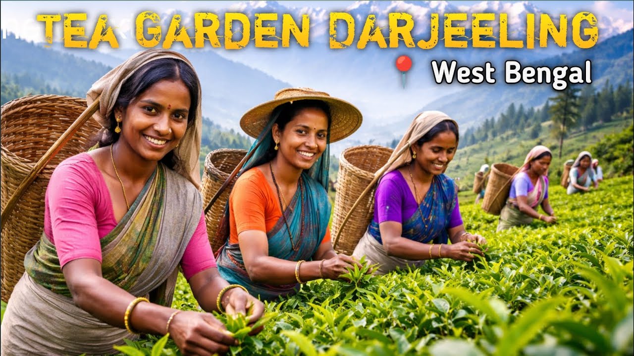 Darjeeling ka Local Market aur Famous Tea Garden | Darjeeling Travel Vlog