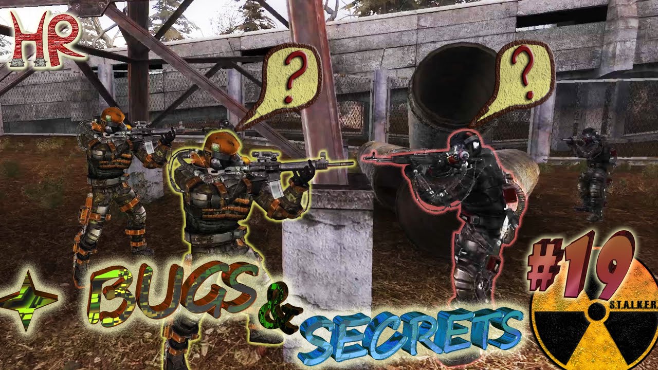 STALKER Bugs & Secrets SoC. Pripyat and Red Forest. Part 19 (#411-428)