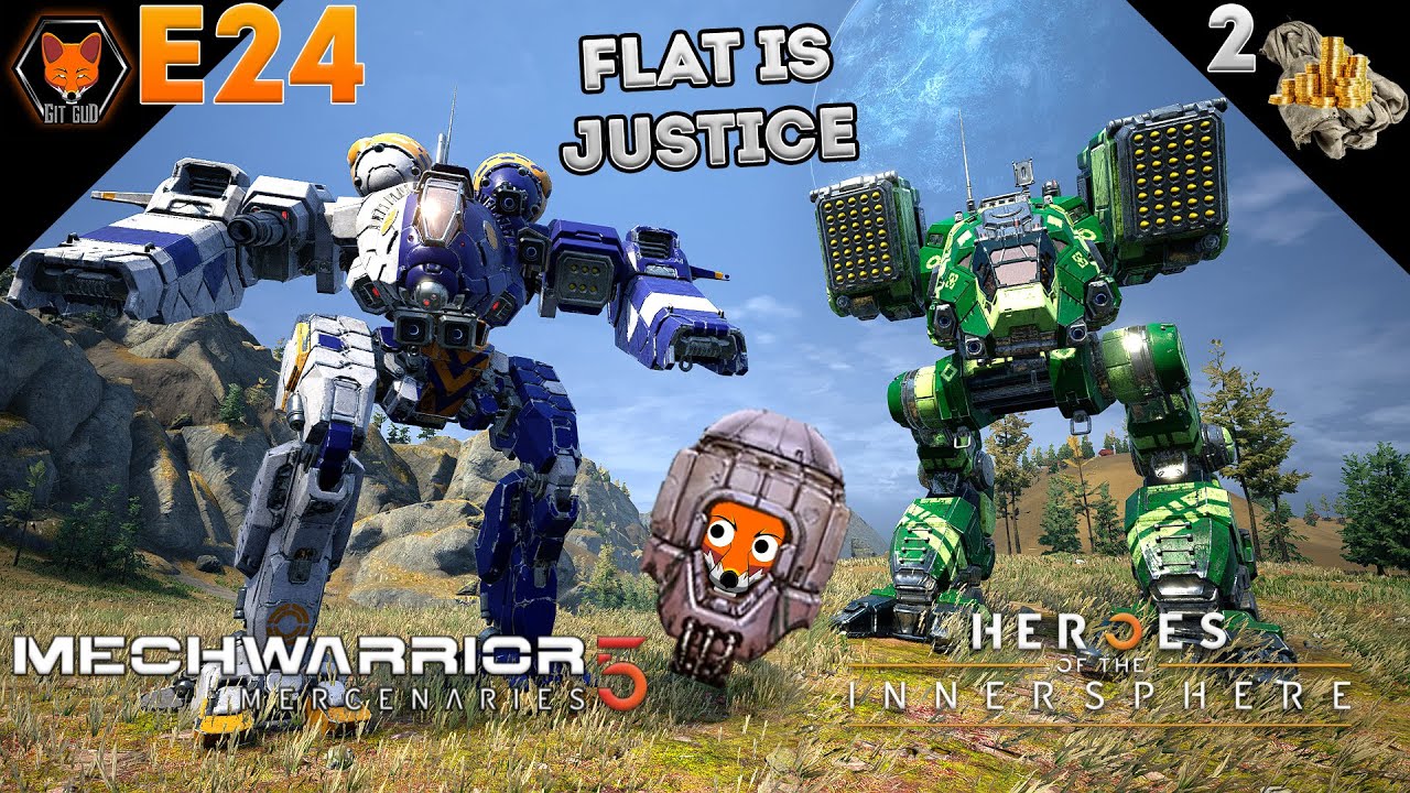 Чемпион и катапульта! (MechWarrior 5 Mercenaries: Heroes of the Inner Sphere, эпизод 24!)