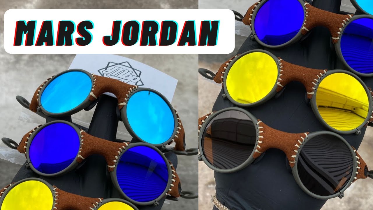 Óculos da Oakley X-METAL MARS JORDAN! Óculos DO MC DAVI, a lupa mais chave no fundo do funk!