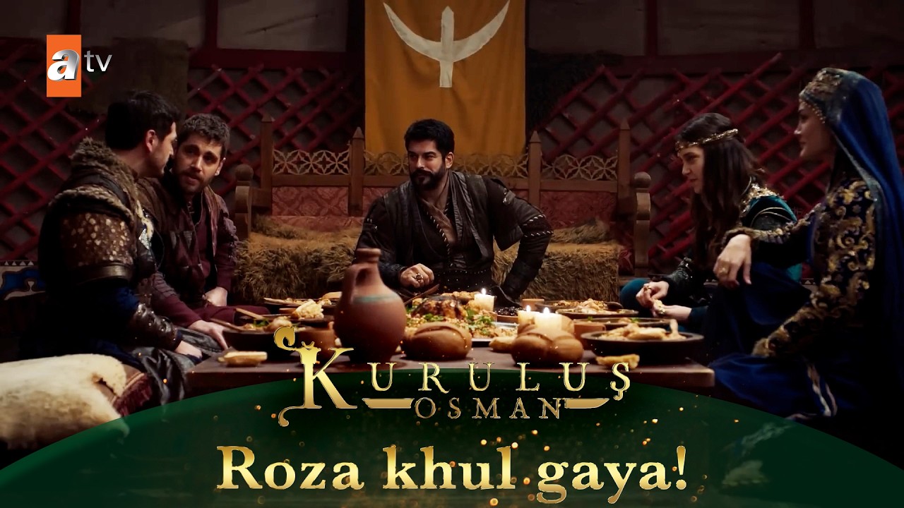Kurulus Osman Urdu |  Aftari ki meiz par!