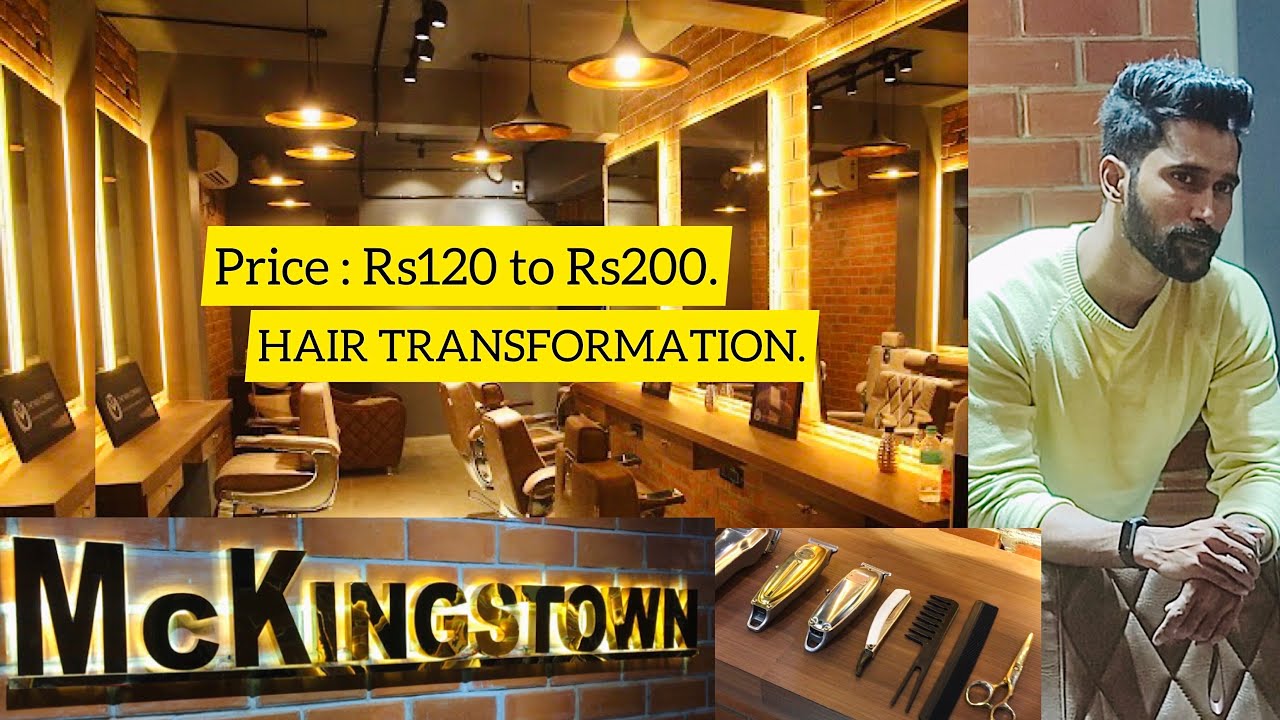 அமெரிக்க BARBERSHOP கடை போல சென்னையில் MCKINGSTOWN Men's Grooming Salon | EXCLUSIVE FOR MEN
