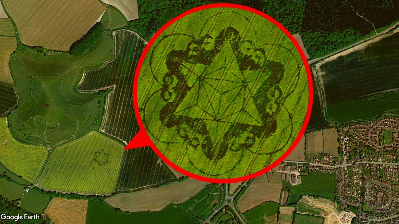 15 Crop Circles Found on Google Earth