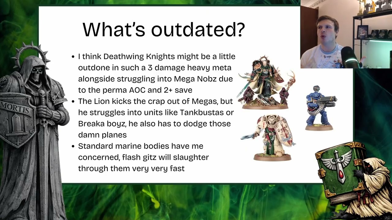 Dark Angels vs Orks- How to overcome da green menace!