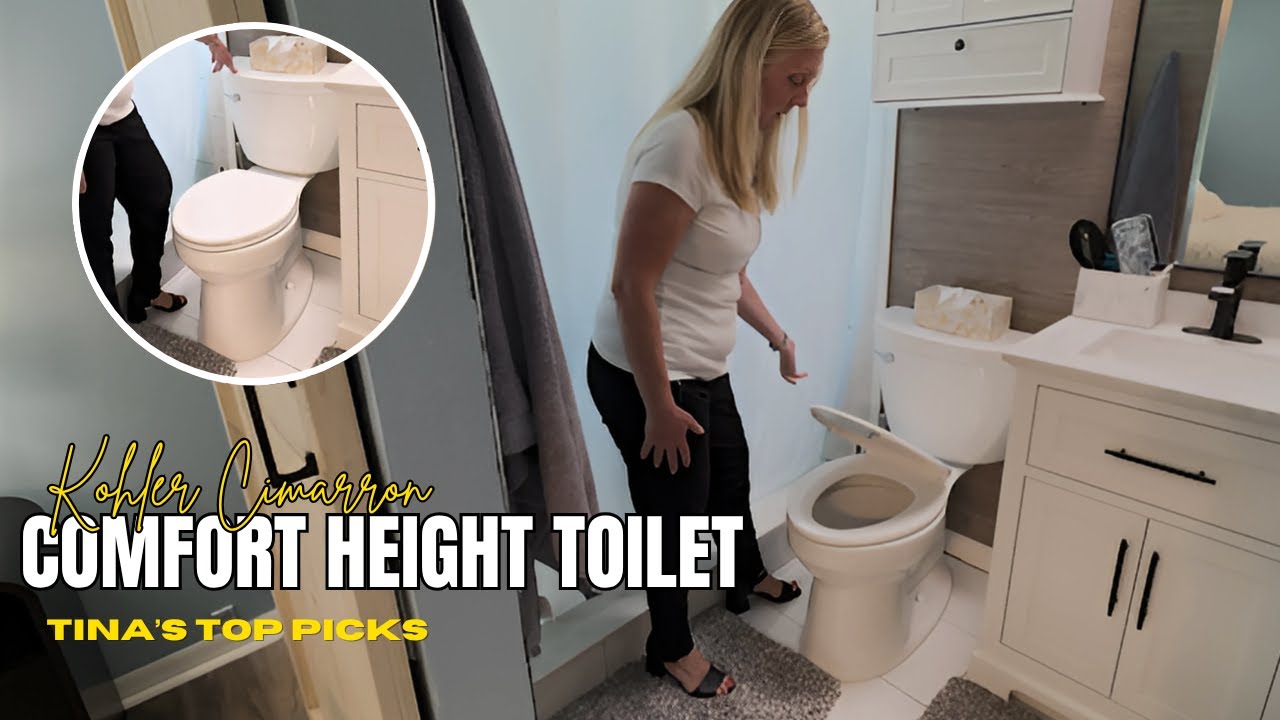 Upgrade Your Throne with the KOHLER Cimarron Comfort Height Toilet
