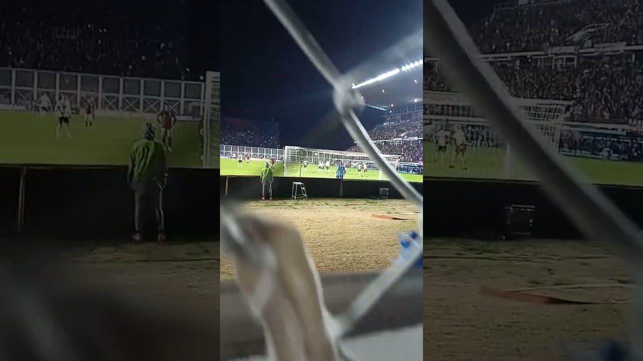Gol de Bareiro de penal (grabado desde la popular)